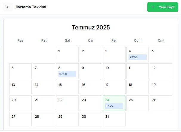 Akıllı Tarım Takvimi